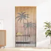 vidaXL Tenda per porta insetti con stampa di palme 90x220 Anteprima dell’immagine prodotto 1