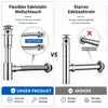 Zestaw odpływowy Siphon Pop Up z przelewem Uniwersalny Podgląd zdjęcia produktu 5