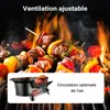 Wiltec Cocotte en fonte – 50 x 27 x 21 cm – 13 kg – Marmite Voir les images du produit 5