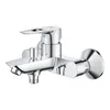 A chrome-finished shower faucet is shown against a white background. Anteprima dell’immagine prodotto