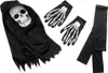 Day of the Dead Sensenmann Kostüm für Herren an Halloween Produktbild-Vorschau 5