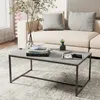 FATIVO Couchtisch Modern Marmor: Wohnzimmertisch- Produktbild-Vorschau 8