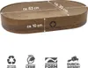 Kratzpappe Apollo · Katzenbett aus Wellpappe · walnuss · Produktbild-Vorschau 2