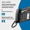 Alcatel T56, Analoog telefoonapparaat, draadloze handset Productafbeelding-voorbeeld 3