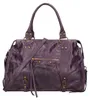 Elara Damen-Schultertasche aus echtem Wildleder Blau  Italy Produktbild-Vorschau 5