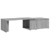 vidaXL Couchtisch Grau Sonoma 150x50x35 cm Holzwerkstoff - Produktbild-Vorschau 2