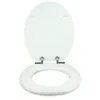 Sanfino® Premium WC Sitz "White" hochwertiger Produktbild-Vorschau 3
