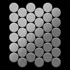 Mosaik Fliese massiv Metall Edelstahl gebürstet grau 1,6mm Produktbild-Vorschau 6