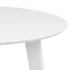 Actona Roxby, Rundform, Fester Tisch, Weiß, MDF-Platten, Produktbild-Vorschau 9