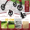 COSTWAY Rollator stretto per appartamenti, triciclo Anteprima dell’immagine prodotto 9