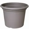 Vaso da fiori GEO marrone grigio in plastica d25x19cm Anteprima dell’immagine prodotto 9
