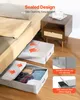 SucceBuy Úložný box pod posteľ Úložný box pod posteľ 2 ks Náhľad obrázku produktu 5
