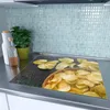 Spritzschutz Herdabdeckplatte Schneidebrett aus Glas Chilpf Produktbild-Vorschau 2