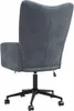 vidaXL Relax křeslo Dark Grey Velvet Náhled obrázku produktu 4