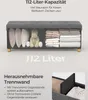 SONGMICS Sitzhocker, 112L, klappbare Sitztruhe, Produktbild-Vorschau 10