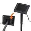 LED Solar Gartenstecker 43 cm im Sprudelsäulen Design - 4er Produktbild-Vorschau 5