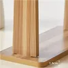 ECARLA - Miroir cosmétique rectangulaire en bois Voir les images du produit 5