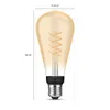 Philips Hue White E27 Filament ST72 Giant Edison 550lm 1er Produktbild-Vorschau 2