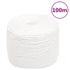 vidaXL Bootsseil Weiß 10 mm 100 m Polypropylen -  Seile Produktbild-Vorschau 2
