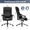 Ergonomischer Bürostuhl bis 200kg, XXL breiter Sitz, Produktbild-Vorschau 6