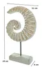 Holz Skulptur 3er Set - Seepferd, Muschel und Seesternchen Produktbild-Vorschau 4