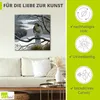 ARTland Leinwandbild Falke im Baum Größe: 30x30 cm Produktbild-Vorschau 2