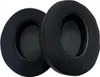 Two black ear pads for headphones are shown against a white background. Produktbild-Vorschau