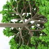 33 pezzi mini alberi verdi in plastica in scala modelli Anteprima dell’immagine prodotto 2