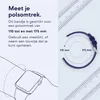 GARMIN Courroie - QUICK RELEASE 18 MM - Gris Voir les images du produit 4