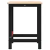 vidaXL Banco da lavoro 100x60x81,5 cm in legno massiccio di Anteprima dell’immagine prodotto 6