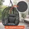 BURI Hängesessel mit Gestell | Robuster Hängestuhl in Produktbild-Vorschau 2