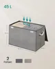 SONGMICS Aufbewahrungsbox mit Deckel, klappbar, 3er Set, 50 Produktbild-Vorschau 6