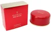 Elizabeth Arden Red Door Körperpuder in glänzender roter Dose mit goldenem Boden, daneben rechteckige Produktverpackung in Rot mit goldener Oberseite. Produktbild-Vorschau