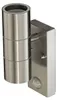 Lindby Außenwandleuchte Eyrin, Höhe 22 cm, Edelstahl, Produktbild-Vorschau 4