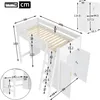 MODFU Hochbett Kinderbett 90x200cm mit Rausfallschutz und Produktbild-Vorschau 6
