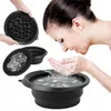 Face Ice Bath Bowl Skládací silikonové ledové umyvadlo Náhled obrázku produktu 5