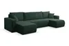 VENASI LUNA U-FORM Canapé d'angle avec fonction de couchage Voir les images du produit 2