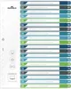 DURABLE Register A4+ 20-tlg. 1-20, 679727 mehrfarbig Produktbild-Vorschau 1