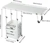 Überbett-Tisch - Rollbarer Bett-Tisch - Höhenverstellbar - Produktbild-Vorschau 9
