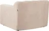 BELIANI Sessel Beige Stoffbezug Bouclé Gesteppt Breite Produktbild-Vorschau 8
