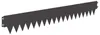 vidaXL Rasenkante 30 stk. 103 x 15 cm Stahl Schwarz Produktbild-Vorschau 1