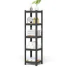 Lagerregal 1er Set 150 x 37 x 37cm 5 Böden Metall Schwarz Produktbild-Vorschau 6