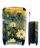MuchoWow® Koffer Handgepäck Trolley Rollkoffer Kleine Produktbild-Vorschau 1