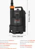 Pompa zatapialna VEVOR 690 W, 17500 l/h, PP-GF20 Pompa do Podgląd zdjęcia produktu 7
