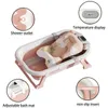Baignoire pour bébé Pliable avec thermomètre et coussin de Voir les images du produit 2