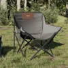 vidaXL Campingstühle 2 Stk. mit Tasche Klappbar Grau Produktbild-Vorschau 2