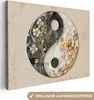 MuchoWow© Leinwandbilder 80x60 cm - Motiv: Yin Yang, Produktbild-Vorschau 1