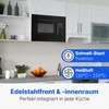 Bomann® Einbaumikrowelle mit Grill und Heißluft | 60cm | Produktbild-Vorschau 4