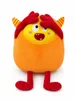 Monster Kuscheltier 30 cm Oranges Plüschmonster mit Produktbild-Vorschau 2