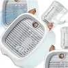Mini Luftkühler mit Luftbefeuchter, USB Tischventilator mit Produktbild-Vorschau 2
